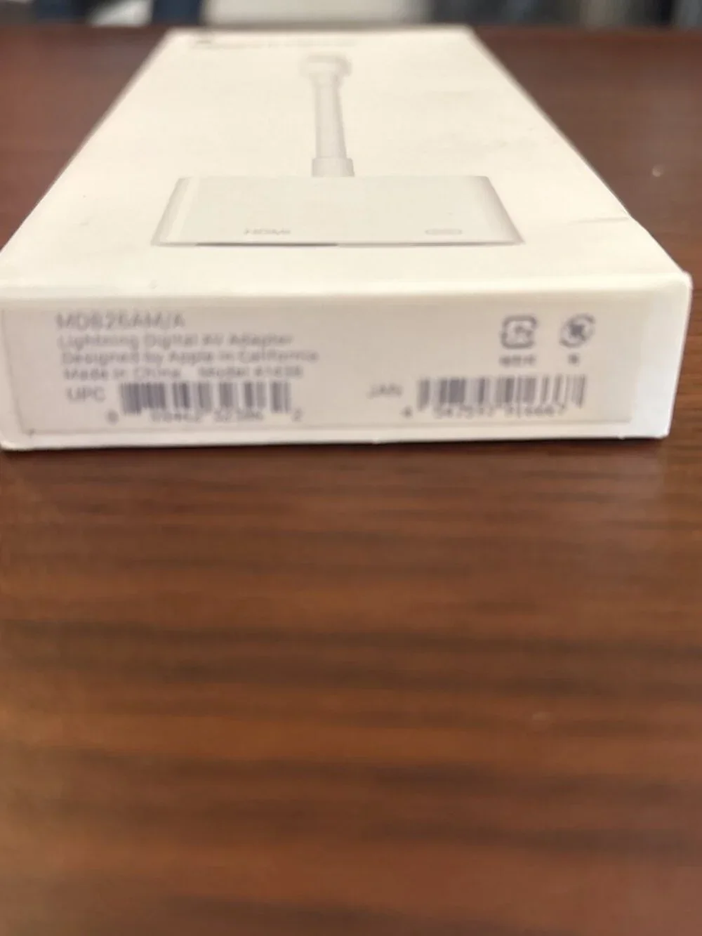 Genuine Apple iPhone to HDMI Digital AV Adapter | MD826AM/A - A1438 - New Sealed